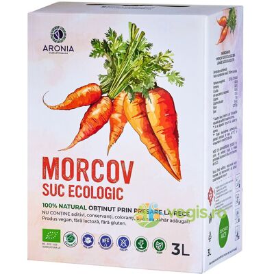 Inny producent Ekologiczny/Bio Sok Marchewkowy 3L Inny producent Ekologiczny/Bio Sok Marchewkowy 3L