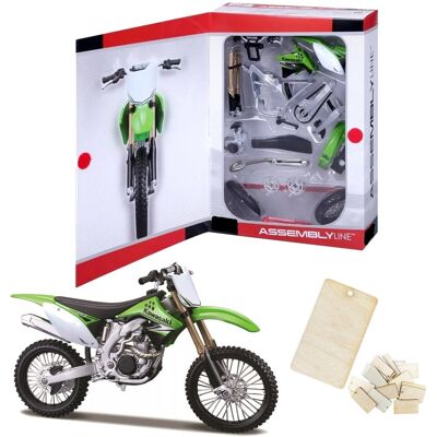 Kawasaki Kx 450f Cross 1:12 Model Do Składania Maisto Zawieszka Prezentowa Kawasaki Kx 450f Cross 1:12 Model Do Składania Maisto Zawieszka Prezentowa