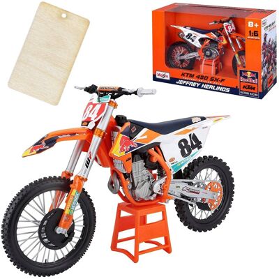Ktm 450 Sx-F Cross Red Bull Model W Skali 1:6 Maisto Zawieszka Prezentowa Ktm 450 Sx-F Cross Red Bull Model W Skali 1:6 Maisto Zawieszka Prezentowa