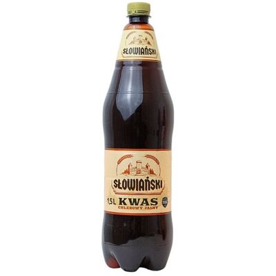 Inny producent Kwas chlebowy jasny 'Słowiański' PET ZWR 1,5L Inny producent Kwas chlebowy jasny 'Słowiański' PET ZWR 1,5L