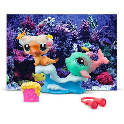 Hasbro Littlest Pet Shop_fig_petfluencers _2pak Hasbro Littlest Pet Shop_fig_petfluencers _2pak