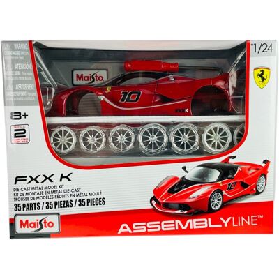 Maisto Design Ferrari Fxx K 1:24 Nowy Zestaw Do Złożenia Model Metal 39132 Maisto Design Ferrari Fxx K 1:24 Nowy Zestaw Do Złożenia Model Metal 39132