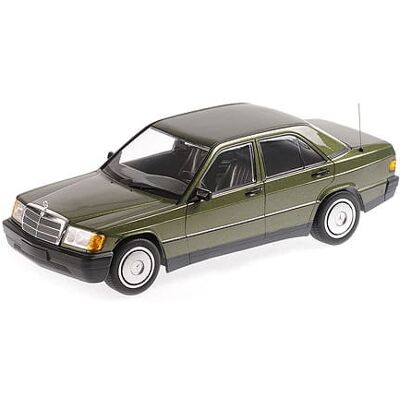Mercedes-Benz 190e (W201) 1982 (Green Metallic) 1:18 Minichamps Mercedes-Benz 190e (W201) 1982 (Green Metallic) 1:18 Minichamps