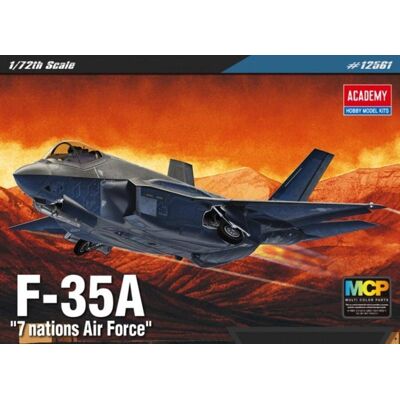 Zestaw modelu F-35A 1/72 - Siły Powietrzne Siedmiu Narodów Zestaw modelu F-35A 1/72 - Siły Powietrzne Siedmiu Narodów