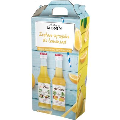 Monin - Mały Zestaw Syropów Do Lemoniady 2x250ml Monin - Mały Zestaw Syropów Do Lemoniady 2x250ml