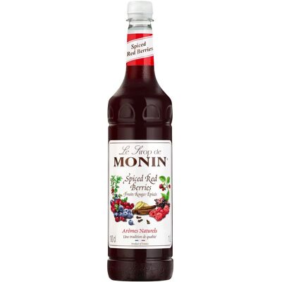 Monin Syrop Barmański Spiced Red Berries 1 Litr Pet Monin Syrop Barmański Spiced Red Berries 1 Litr Pet