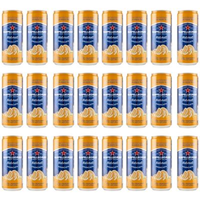 Napój gazowany Aranciata Naturali pomarańczowa puszka 24 x 330ml - San pellegrino Napój gazowany Aranciata Naturali pomarańczowa puszka 24 x 330ml - San pellegrino