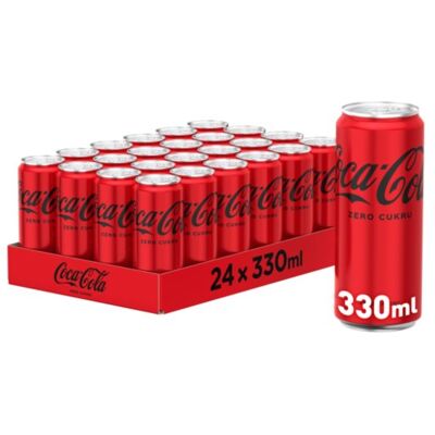 Napój gazowany Coca Cola Zero 48x330ml - Coca-cola Napój gazowany Coca Cola Zero 48x330ml - Coca-cola