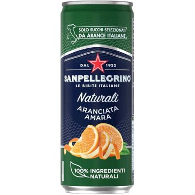Inny producent Napój Gazowany San Pellegrino Aranciata Amara 330 Ml Inny producent Napój Gazowany San Pellegrino Aranciata Amara 330 Ml