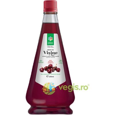 Inny producent Naturalny Syrop Wiśniowy Tłoczony Na Zimno 520ml Inny producent Naturalny Syrop Wiśniowy Tłoczony Na Zimno 520ml