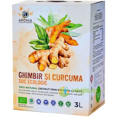 Inny producent Organiczny/Bio Sok Imbirowo-Kurkumowy 3L Inny producent Organiczny/Bio Sok Imbirowo-Kurkumowy 3L