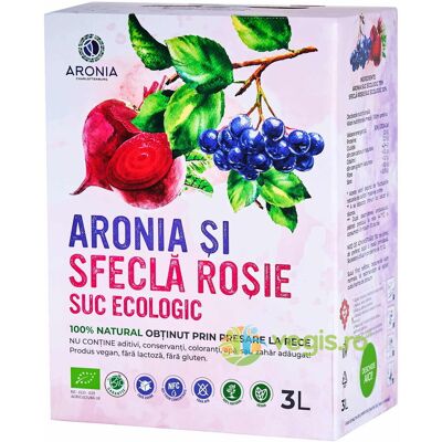Inny producent Organiczny/Bio Sok z Aronii i Buraków 3L Inny producent Organiczny/Bio Sok z Aronii i Buraków 3L