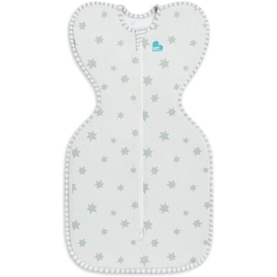 Love to Dream Otulacz Swaddle Up - Rozmiar Xs - Oliwkowy, Gwiazdy - Etap 1 - 0,2 Tog Bamboo Lite Love to Dream Otulacz Swaddle Up - Rozmiar Xs - Oliwkowy, Gwiazdy - Etap 1 - 0,2 Tog Bamboo Lite