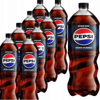 Inny producent Pepsi Max Napój gazowany 1,5 l x 8 sztuk Inny producent Pepsi Max Napój gazowany 1,5 l x 8 sztuk