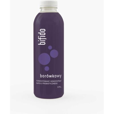 Inny producent Probiotyk Bifido borówkowy koncentrat naturalny żywe bakterie 0.75 l Inny producent Probiotyk Bifido borówkowy koncentrat naturalny żywe bakterie 0.75 l