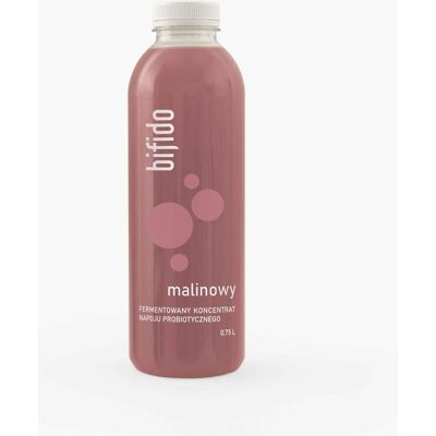Inny producent Probiotyk Bifido malinowy koncentrat naturalny żywe bakterie 0,75 l Inny producent Probiotyk Bifido malinowy koncentrat naturalny żywe bakterie 0,75 l