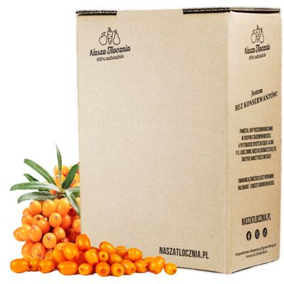 Nasza Tłocznia - Sok 100% Rokitnik 3l - Sok owocowy Nasza Tłocznia - Sok 100% Rokitnik 3l - Sok owocowy