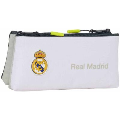 Safta - Podwójne Etui Na Przybory Szkolne Real Madrid 25/26 - Akcesorium Oficjalne Safta - Podwójne Etui Na Przybory Szkolne Real Madrid 25/26 - Akcesorium Oficjalne