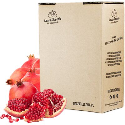 Nasza Tłocznia Sok 100% GRANAT z granatu czysty tłoczony bez cukru tylko 4,13 zł/250ml 3L Nasza Tłocznia Sok 100% GRANAT z granatu czysty tłoczony bez cukru tylko 4,13 zł/250ml 3L