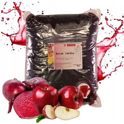 Inny producent Sok burak-jabłko 10l 100% NFC tłoczony naturalny bez dodatku cukru Inny producent Sok burak-jabłko 10l 100% NFC tłoczony naturalny bez dodatku cukru