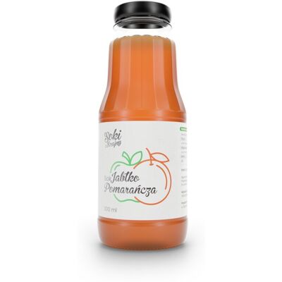 Inny producent Sok jabłko-pomarańcza 300ml pakiet 10szt zestaw soki tłoczone NFC zdrowe naturalne bez konserwantów Inny producent Sok jabłko-pomarańcza 300ml pakiet 10szt zestaw soki tłoczone NFC zdrowe naturalne bez konserwantów