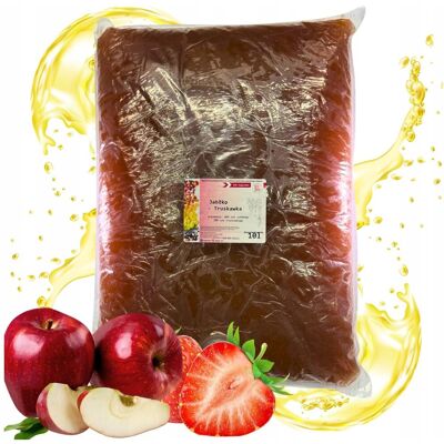 Inny producent Sok Jabłko truskawka 10l 100% NFC tłoczony naturalny bez dodatku cukru Inny producent Sok Jabłko truskawka 10l 100% NFC tłoczony naturalny bez dodatku cukru