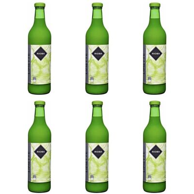 Sok naturalny z limonki 6 x 750 ml - Rioba Sok naturalny z limonki 6 x 750 ml - Rioba