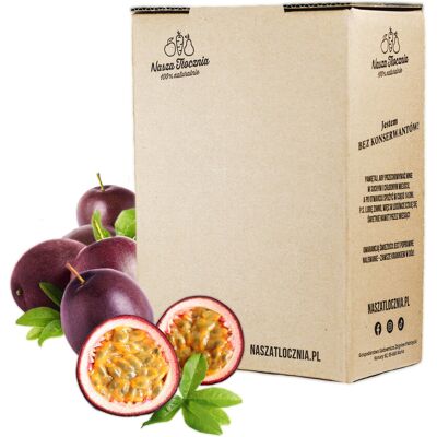 Nasza Tłocznia Sok Tłoczony 100% MARAKUJA Przecier Puree Pulpa 3L Nasza Tłocznia Sok Tłoczony 100% MARAKUJA Przecier Puree Pulpa 3L