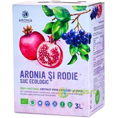 Inny producent Sok z Aronii i Granatów Ekologiczny/Bio 3L Inny producent Sok z Aronii i Granatów Ekologiczny/Bio 3L