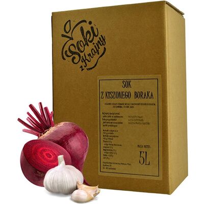 Inny producent Sok z buraka kiszonego 5l NFC Inny producent Sok z buraka kiszonego 5l NFC