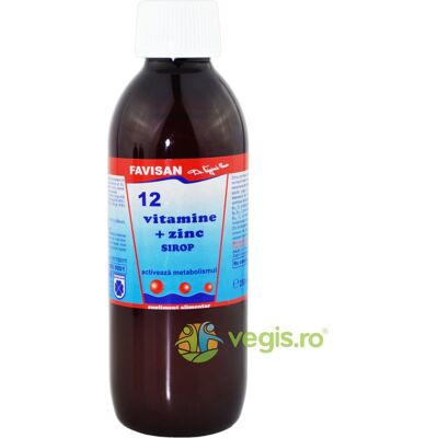 Inny producent Syrop 12 Witamin + Cynk 250ml Inny producent Syrop 12 Witamin + Cynk 250ml