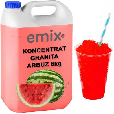 Inny producent SYROP 5L KONCENTRAT DO GRANITY ARBUZ 1:7 6kg SLUSH EMIX Inny producent SYROP 5L KONCENTRAT DO GRANITY ARBUZ 1:7 6kg SLUSH EMIX