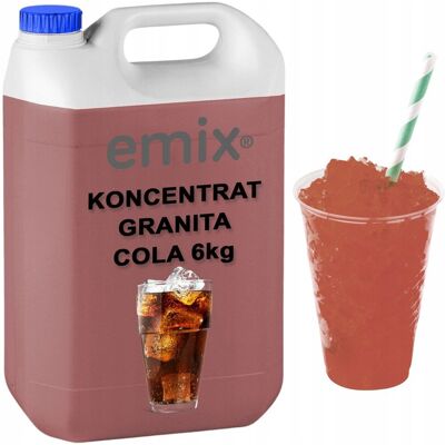Inny producent SYROP 5L KONCENTRAT DO GRANITY COCA COLA 1:7 6kg SLUSH EMIX Inny producent SYROP 5L KONCENTRAT DO GRANITY COCA COLA 1:7 6kg SLUSH EMIX