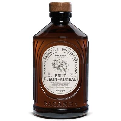 Syrop Bacanha o smaku kwiatu czarnego bzu Organic 400 ml – do herbaty, lemoniady i koktajli Syrop Bacanha o smaku kwiatu czarnego bzu Organic 400 ml – do herbaty, lemoniady i koktajli