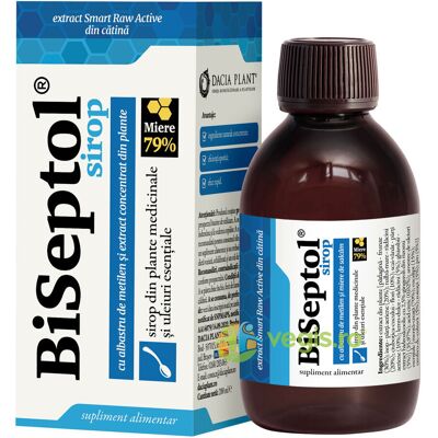 Inny producent Syrop BiSeptol z błękitem metylenowym 200ml Inny producent Syrop BiSeptol z błękitem metylenowym 200ml