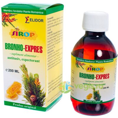 Inny producent Syrop Bronho-Express (Przeciwkaszlowy, Wykrztuśny) 200ml Inny producent Syrop Bronho-Express (Przeciwkaszlowy, Wykrztuśny) 200ml