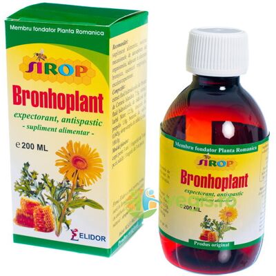 Inny producent Syrop Bronhoplant (Środek wykrztuśny, Przeciwskurczowy) 200ml Inny producent Syrop Bronhoplant (Środek wykrztuśny, Przeciwskurczowy) 200ml