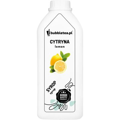 inna (Inny) Syrop Crazy Bubble Tea CYTRYNA 2,5 kg sok koncentrat inna (Inny) Syrop Crazy Bubble Tea CYTRYNA 2,5 kg sok koncentrat