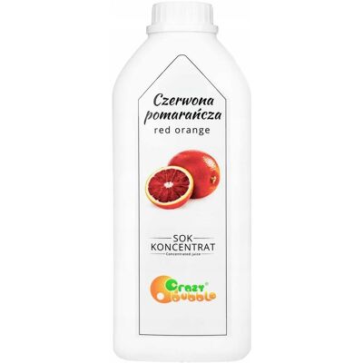 inna (Inny) Syrop Crazy Bubble Tea CZERWONA POMARAŃCZA 2,5 kg sok koncentrat inna (Inny) Syrop Crazy Bubble Tea CZERWONA POMARAŃCZA 2,5 kg sok koncentrat