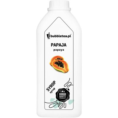inna (Inny) Syrop Crazy Bubble Tea PAPAYA 2,5 kg sok koncentrat papaja inna (Inny) Syrop Crazy Bubble Tea PAPAYA 2,5 kg sok koncentrat papaja