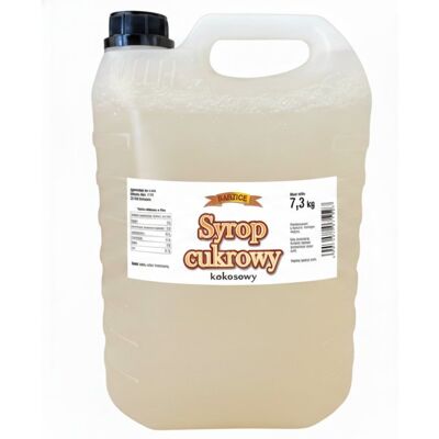 Inny producent Syrop cukrowy KOKOSOWY 7,3kg 5L Inny producent Syrop cukrowy KOKOSOWY 7,3kg 5L