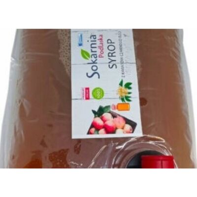 Sokarnia Podlaska SYROP CZARNY BEZ 10l Niepowtarzalny Smak Dobry Dodatek do Herbaty Owocowy Sokarnia Podlaska SYROP CZARNY BEZ 10l Niepowtarzalny Smak Dobry Dodatek do Herbaty Owocowy