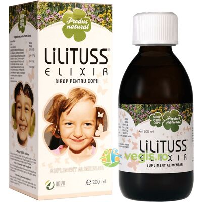 Inny producent Syrop dla Dzieci Lilituss Eliksir 200ml Inny producent Syrop dla Dzieci Lilituss Eliksir 200ml