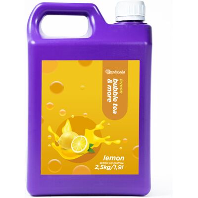 Molecula Syrop do Bubble Tea Cytryna 2.5kg Molecula Syrop do Bubble Tea Cytryna 2.5kg