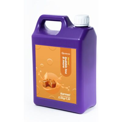 Molecula Syrop do Bubble Tea Karmelowy 2.5kg Molecula Syrop do Bubble Tea Karmelowy 2.5kg