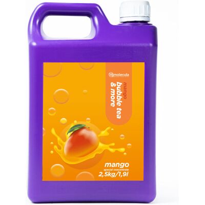 Molecula Syrop do Bubble Tea Mango 2.5kg Molecula Syrop do Bubble Tea Mango 2.5kg