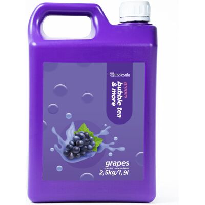 Molecula - Syrop winogrona Bubble Tea - Winogrona - 1.9 L - Sirup Molecula - Syrop winogrona Bubble Tea - Winogrona - 1.9 L - Sirup