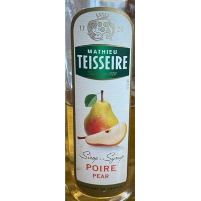Inny producent Syrop gruszkowy Teisseire 700 ml Inny producent Syrop gruszkowy Teisseire 700 ml