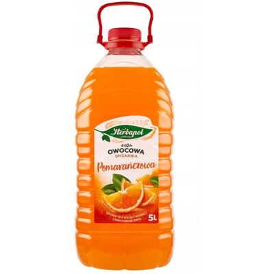 Inny producent Syrop HERBAPOL Pomarańcza 6500g/5l Inny producent Syrop HERBAPOL Pomarańcza 6500g/5l