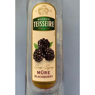Inny producent Syrop jeżynowy Teisseire 700 ml Inny producent Syrop jeżynowy Teisseire 700 ml